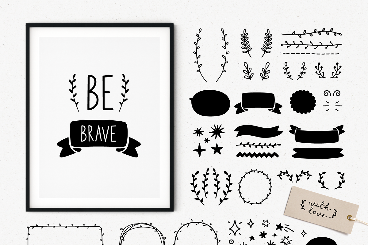 Friendly bear | Font duo, a Script Font by AngelinaKovel (Photo 13 of 15)