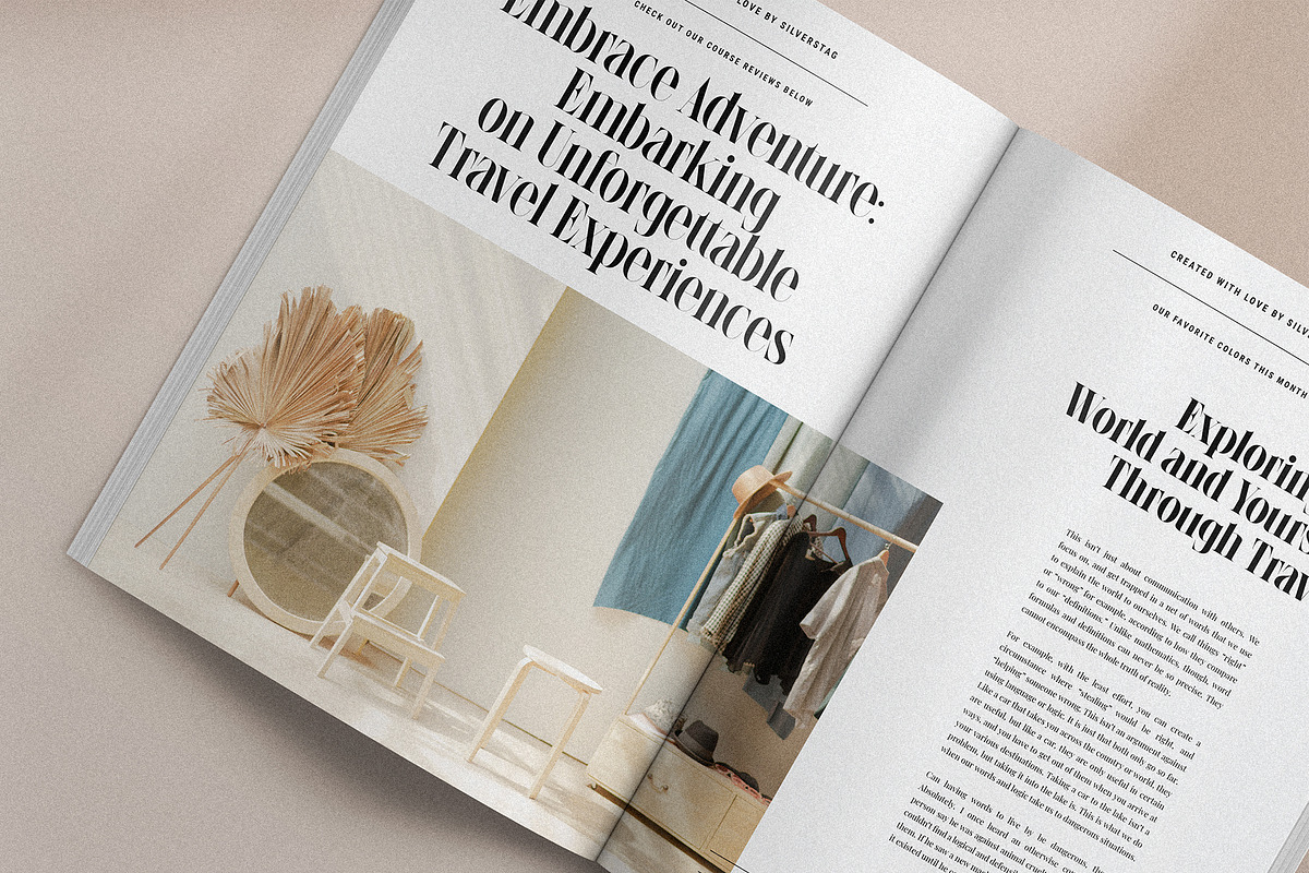 LaRuja - Modern Serif Typeface, a Serif Font by SilverStag Type Foundry (Photo 19 of 20)