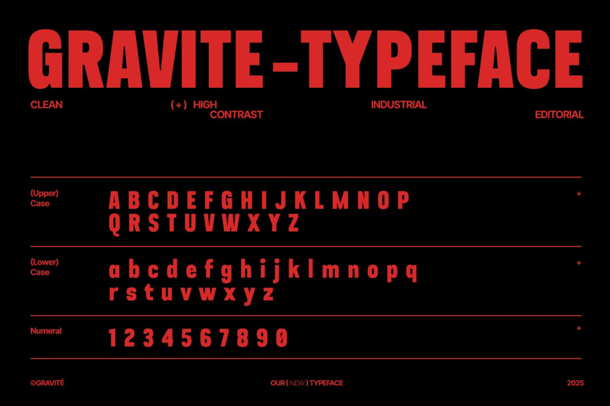 Gravite, a Sans Serif Font by Studio Moara (Photo 3 of 8)