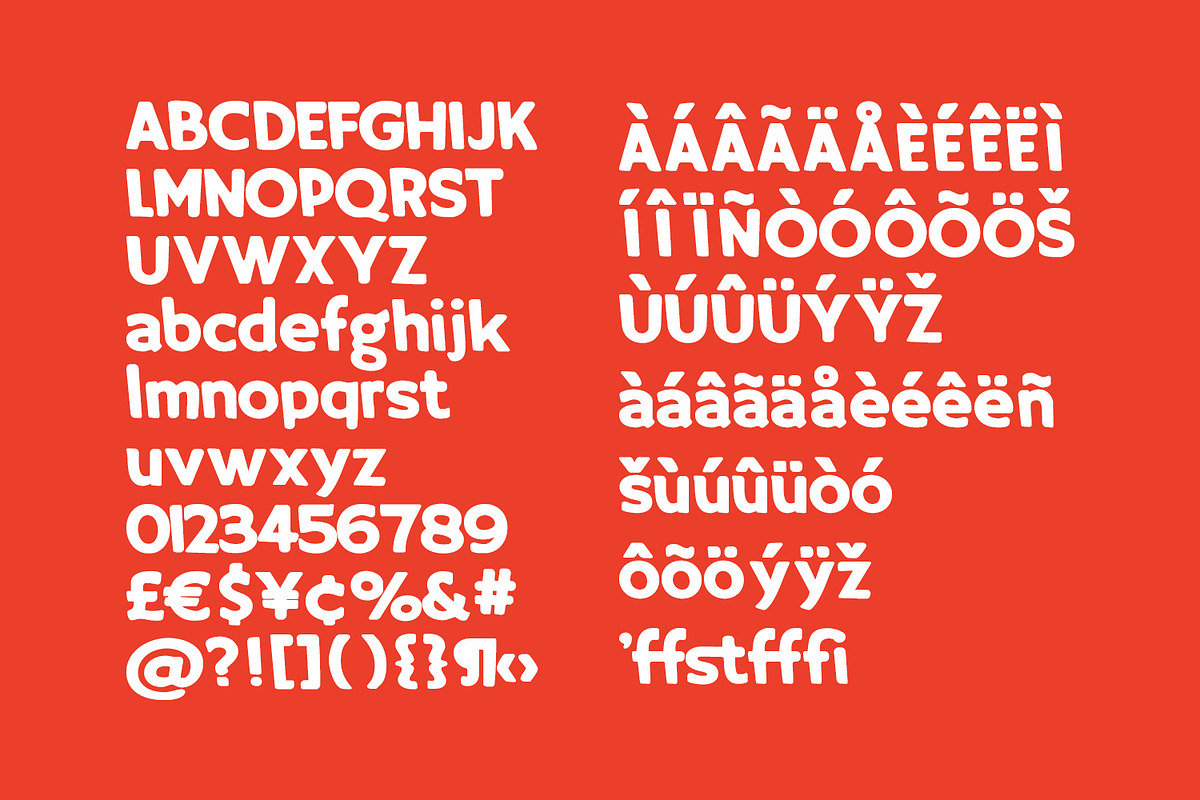 Cagfils Leonard Sans Serif Display, a Sans Serif Font by Maulana Creative (Photo 3 of 7)