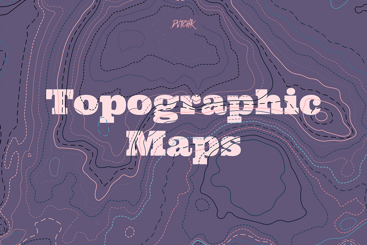 Topographic Maps, a Background Graphic by dvtchk (Photo 7 of 11)