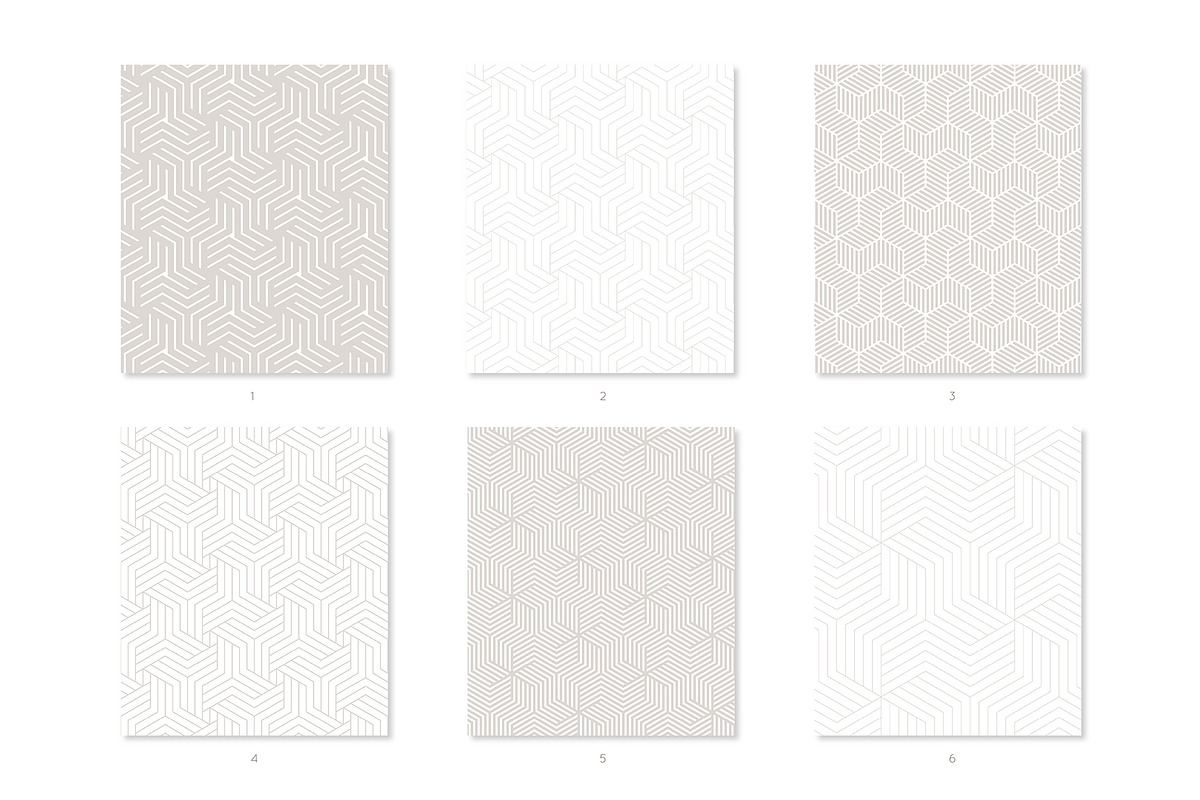 Basic Collection. Geometric Patterns, a Pattern Graphic by Curly_Pat (Photo 4 of 8)