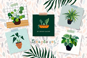 Tropical plants collection, a Decorative Illustration by Letto studio (Thumbnail 2 of 4)