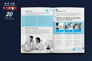 Annual Report Template, a Brochure Template by artico (Thumbnail 3 of 11)