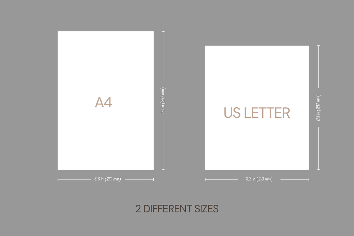Portfolio Template, InDesign & Canva, a Brochure Template by Artisan Vibes (Photo 3 of 9)
