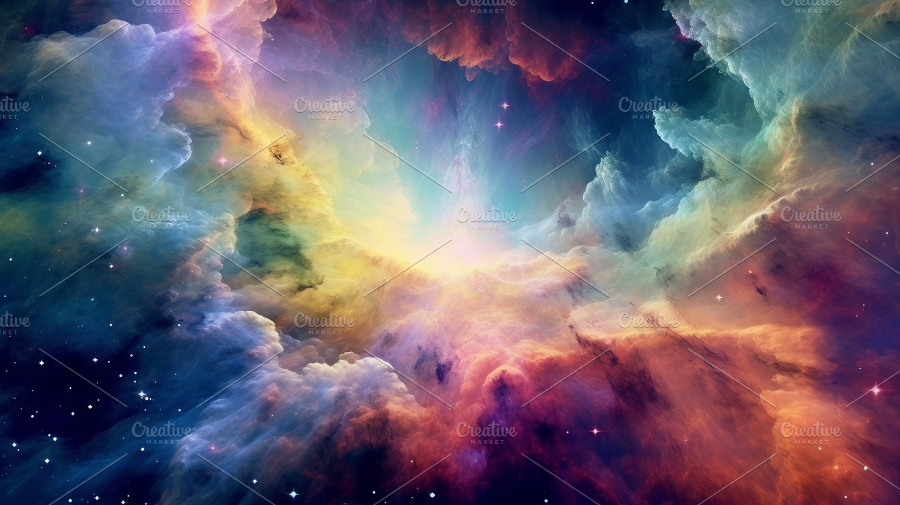 stars and beautiful nebulae, a Photo by Pictures for you!!!!!!!!!