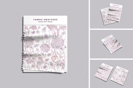 Fabric Swatches Mockup