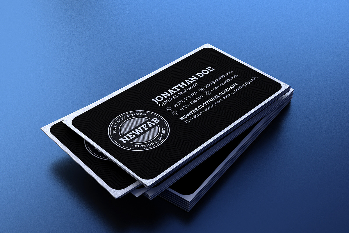 100 Modern Business Card Bundle, a Business Card Template by GraphicsEgg (Photo 61 of 102)