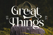 Fanlste Ligature Typeface Font, a Serif Font by Storytype Studio (Thumbnail 4 of 13)