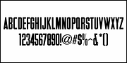 Convicted JNL, a Sans Serif Font by Jeff Levine Fonts (Thumbnail 3 of 5)