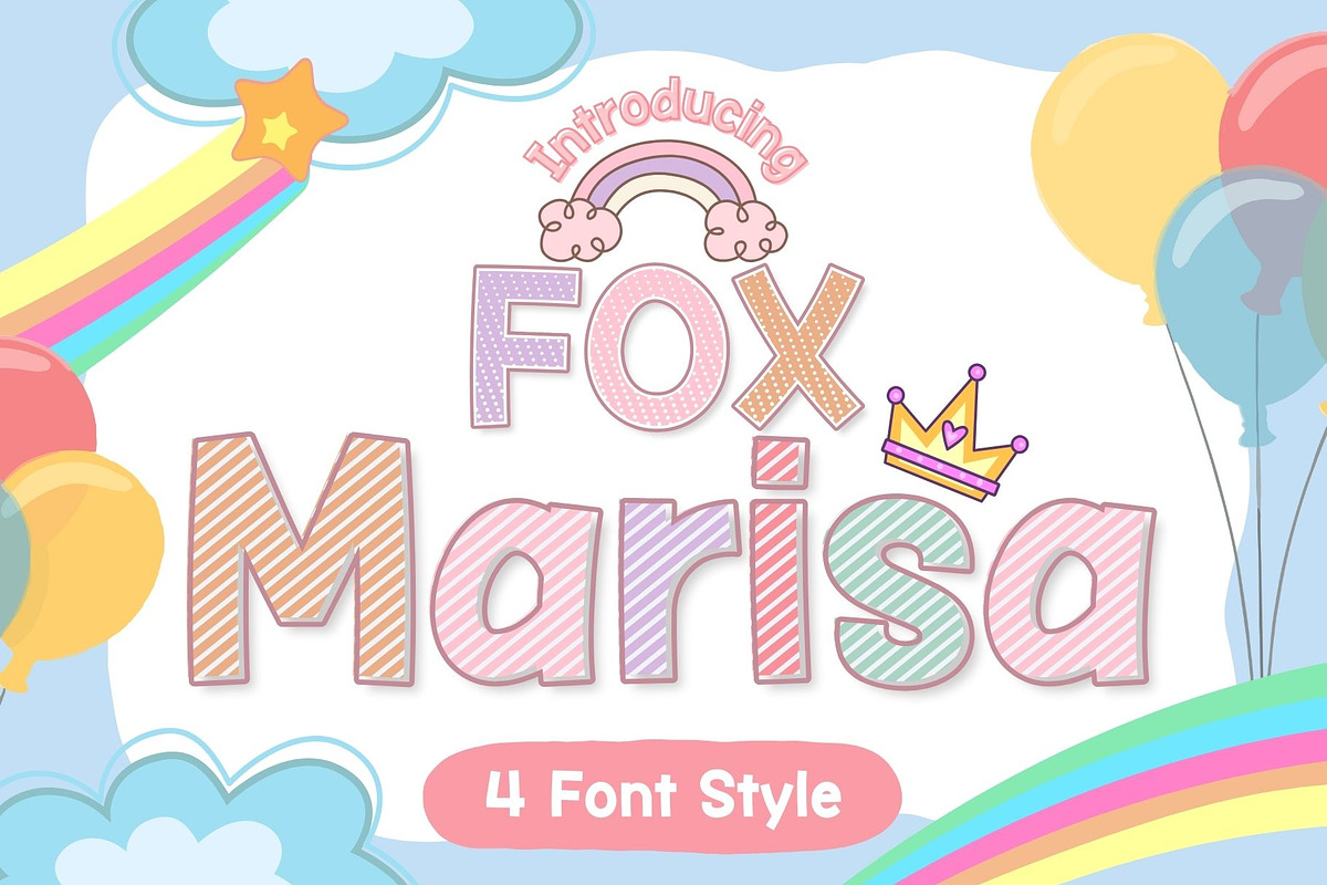 Fox Marisa 4 Font Style, a Handwritten Font by Fox7 By Rattana (Photo 1 of 11)