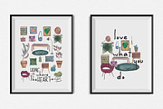 The Cozy Things (watercolor clipart), a Decorative Illustration by Soir Creative (Thumbnail 4 of 7)
