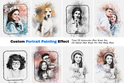 Custom Portrait Painting Effect, an Action Add-On by MRI STUDIO (Thumbnail 1 of 39)