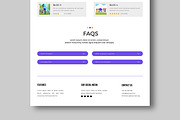 Landing Page Book Shop, a Landing Page Template by MightyDesign (Thumbnail 6 of 10)