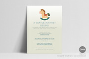 Baby Shower Invite Canva Temp - 32, a Marketing Template by BloomToLife By Dona (Thumbnail 1 of 5)