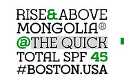 Hugells - Modern Slab Serif, a Slab Serif Font by Arterfak Project (Thumbnail 4 of 14)