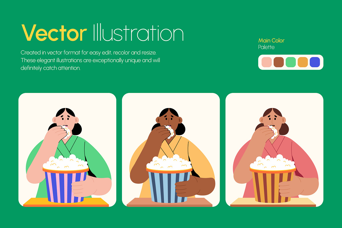 Leisure Illustration Art Set, a Sport Illustration by Creative Stall (Photo 2 of 9)