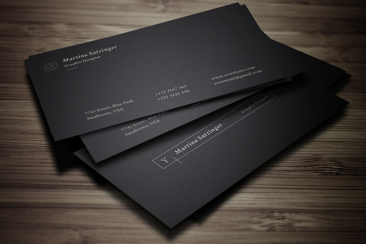 Luxury Business Card, a Business Card Template by graphicsunday (Photo 4 of 5)