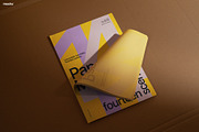 Editorial Folded Poster Mockup Set, a Books & Magazine Mockup by Mocku (Thumbnail 10 of 17)