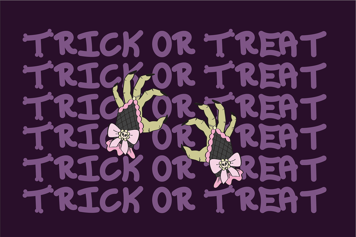Elastic Bones - Halloween Font, a Handwritten Font by Berdansabersama (Photo 5 of 8)