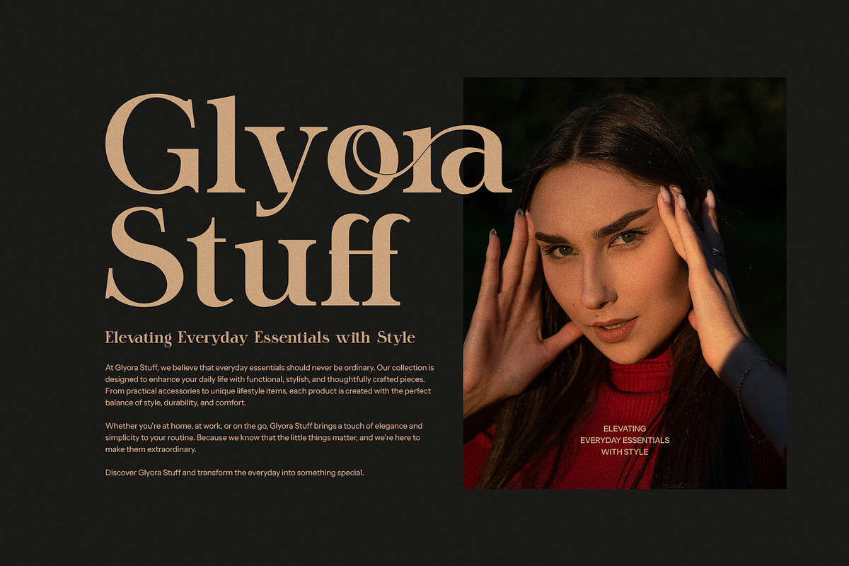 Gidora Elegant Serif Font, a Serif Font by Perfectype (Photo 5 of 8)