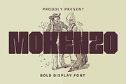 Mokenzo - Heavy Sans, a Sans Serif Font by Almeera Std (Thumbnail 1 of 6)