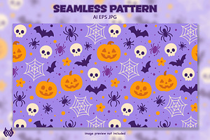 Halloween - Pattern Background