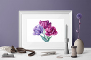 Floral painting spring bouquet, an Illustration by Hanna Hryharenka (Thumbnail 12 of 14)