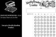 Ultimate Printable Reading Tracker, a Templates & Theme by 2 Nomazi (Thumbnail 7 of 9)