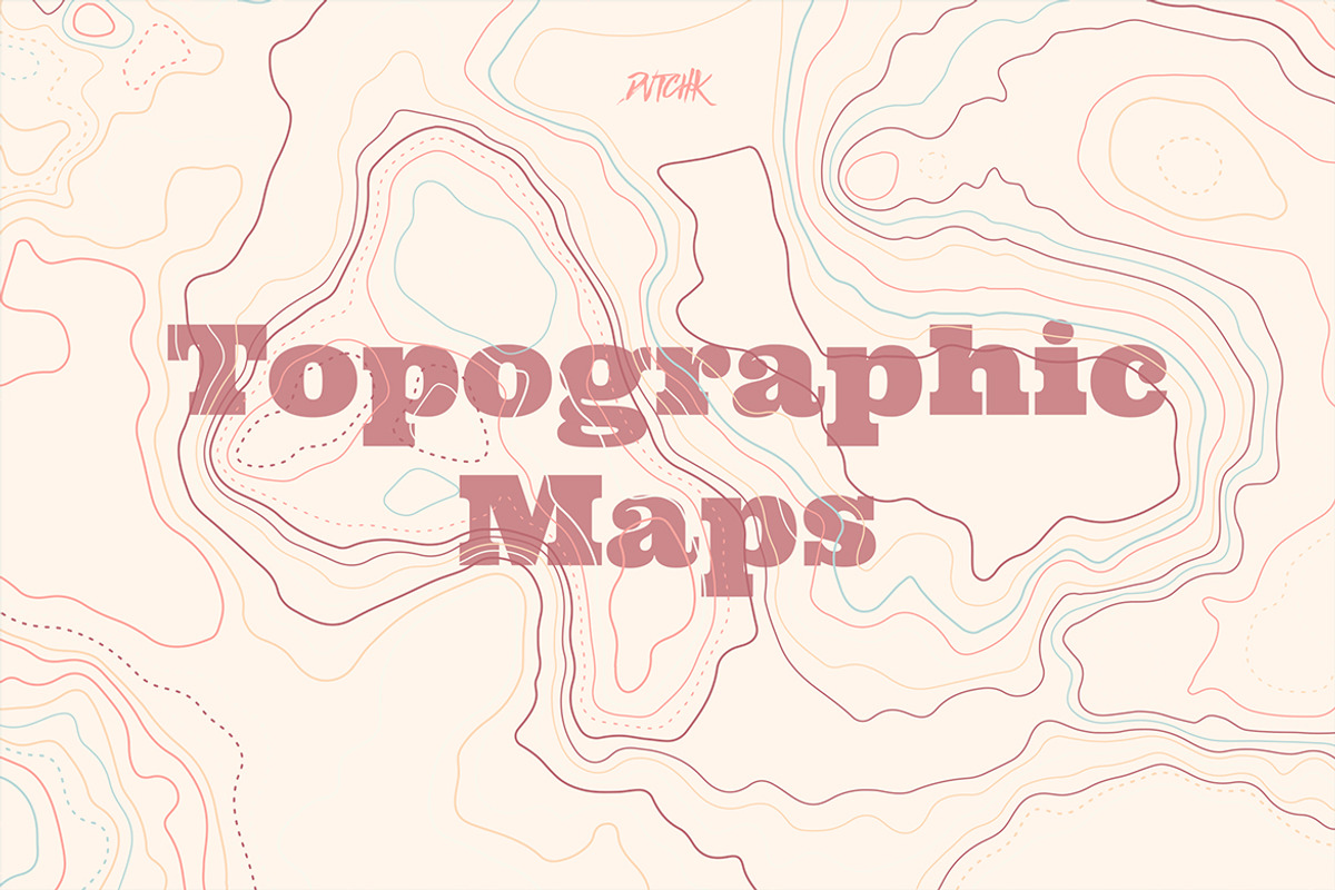 Topographic Maps, a Background Graphic by dvtchk (Photo 2 of 11)