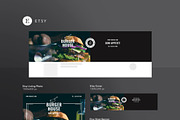 Social Media Pack | Burger House, a Social Media Template by Amber Graphics (Thumbnail 6 of 10)