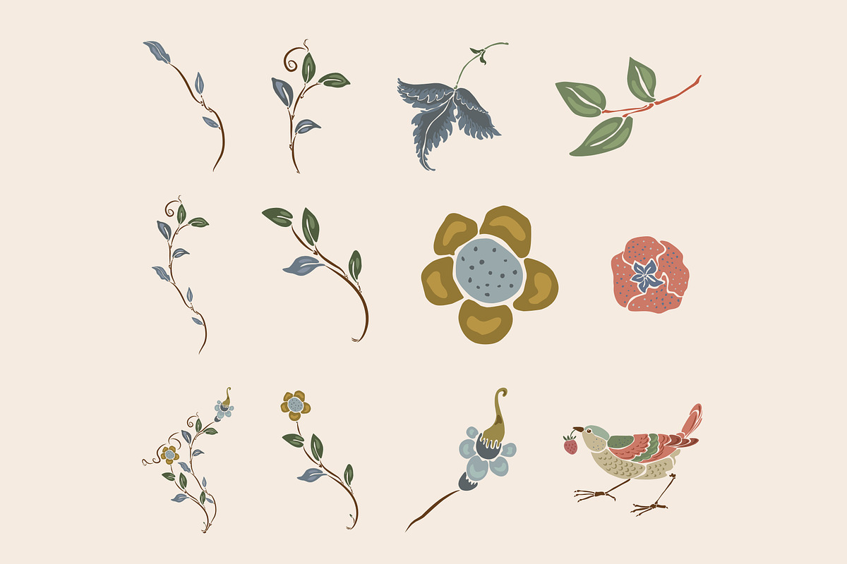 134 Art Nouveau Floral PNG SVG, a Decorative Illustration by Anada Arty (Photo 10 of 11)