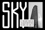 Skytown Condensed Rounded Sans Serif, a Font by PutraCetol Studio (Thumbnail 2 of 5)