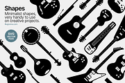 Guitar & Bass - Modern Graphics, an Object Illustration by illugrama (Thumbnail 7 of 24)