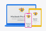 Clay Responsive Devices Mockups, an iPhone Mockup by Mockupdaddy (Thumbnail 7 of 53)