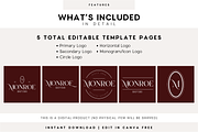 Luxury Beauty Logo Kit | Canva, a Branding & Logo Template by BrandhavenStudio (Thumbnail 6 of 10)