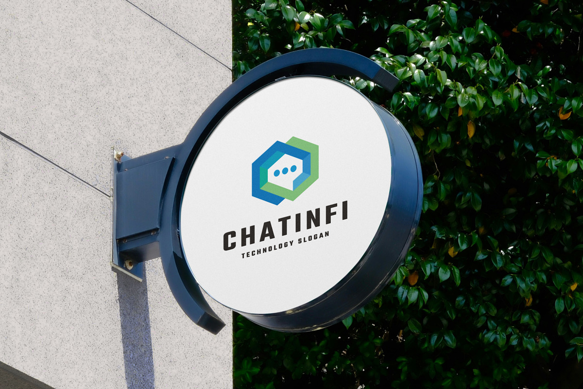 Chat Communication Technology Logo, a Branding & Logo Template by Design_Planet (Photo 3 of 3)