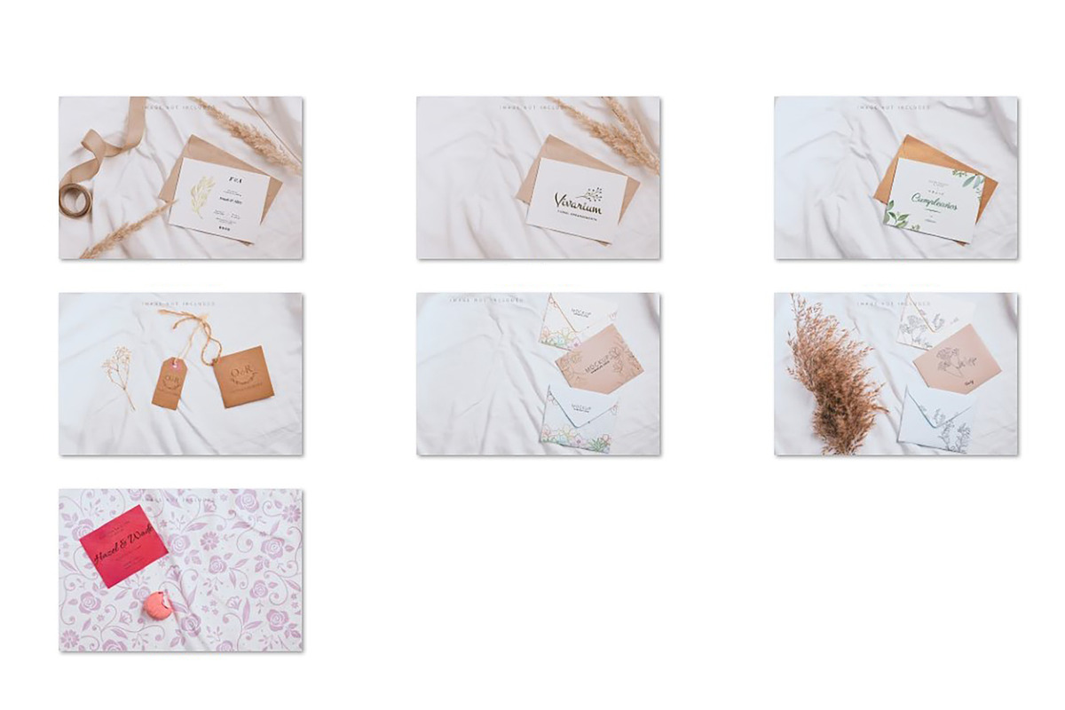 Beige cards mockup, a Card Template by YuMyart (Photo 6 of 6)