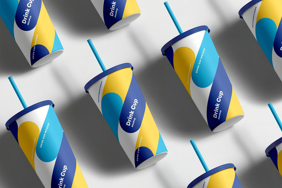 Drink Cup Mock-up, a Cups & Container Mockup by zippypixelstudio (Photo 4 of 8)