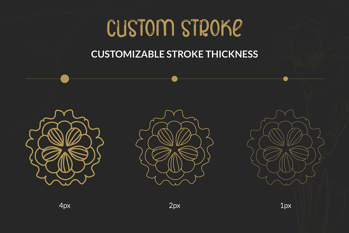 Flower Icons, a Duotone Icon by Brickclay (Photo 2 of 6)