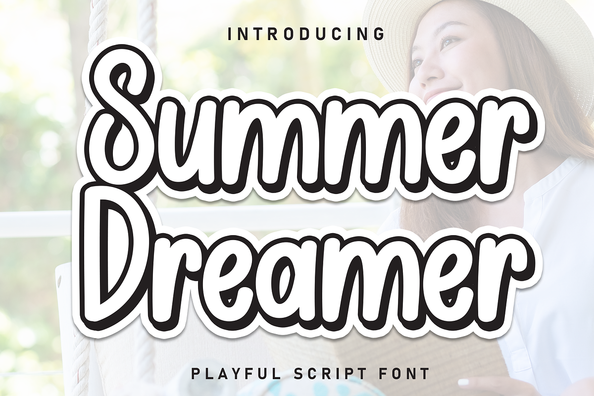 Summer Dreamer | Script Font, a Script Font by Scratchones (Photo 1 of 8)