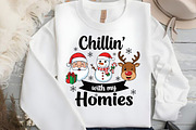 Chillin Christmas PNG, an Illustration by Black Bird Studio (Thumbnail 2 of 4)