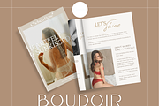 BOHO Boudoir Photography Guide Canva, a Magazine Template by Signature Edits (Thumbnail 1 of 12)