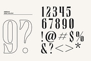 Elfnor - Modern Serif Font, a Serif Font by Luna Shop (Thumbnail 8 of 8)