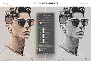 Wet Ink Photo Effect, an Action Add-On by Amorjesu.com (Thumbnail 4 of 27)