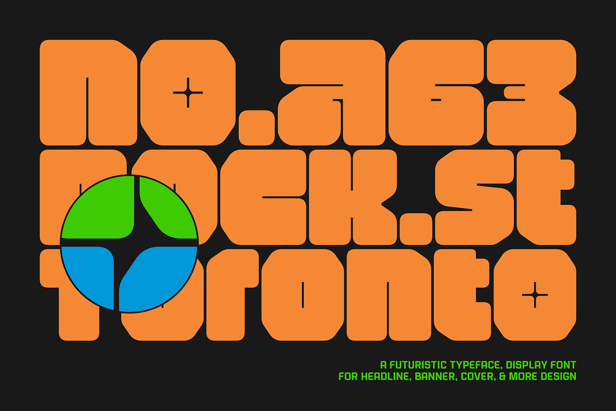Cortan Futuristic Bold Typeface, a Font by 24Design Studios (Photo 5 of 11)