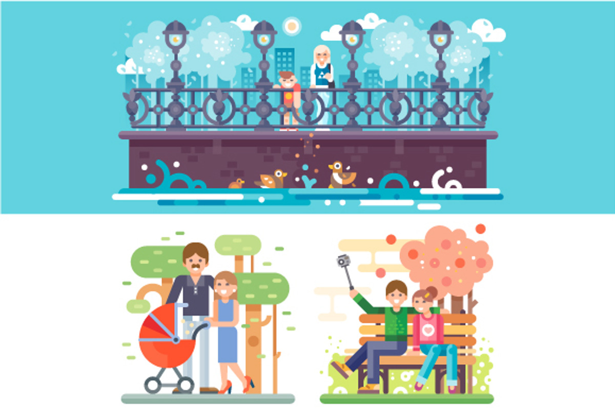 Love Each Other, People!, a Person Illustration by TastyVector