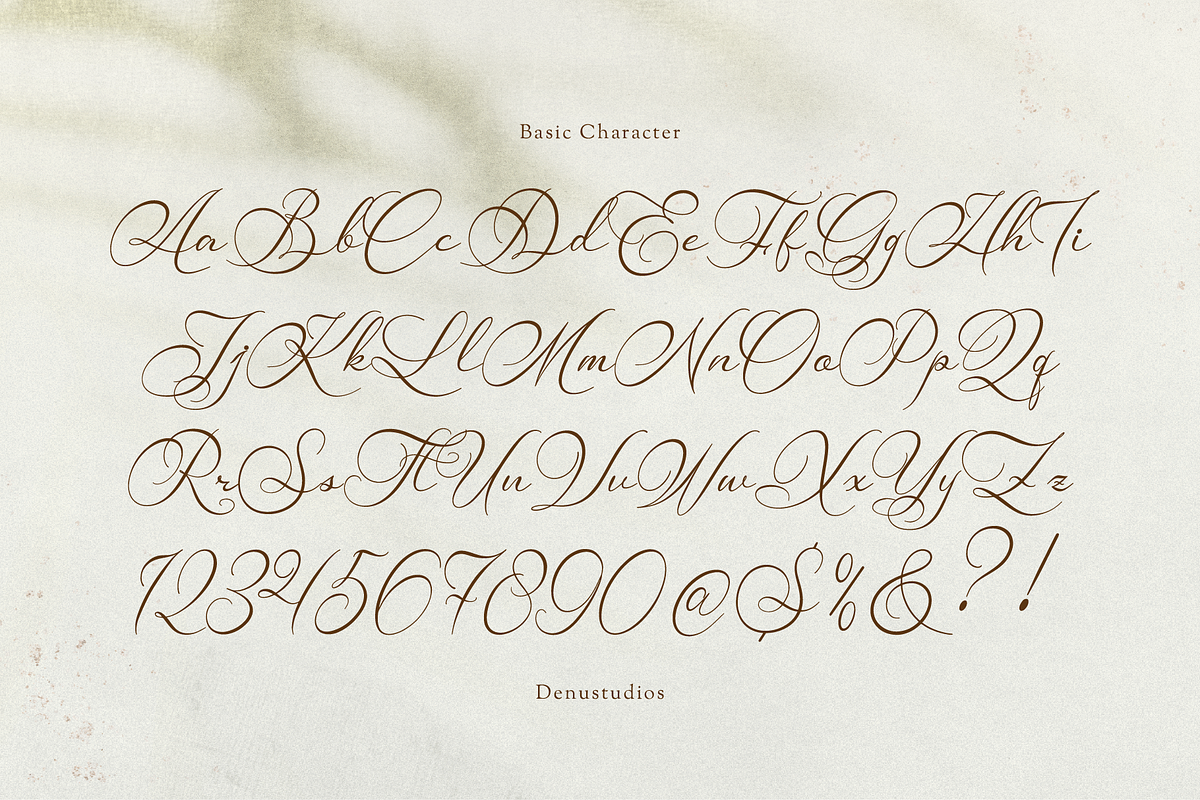 Van Marigella | Classic Calligraphy, a Script Font by Denustudios (Photo 10 of 12)