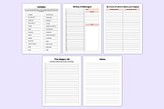 Printable Self-Care Journal Bundle, a Print Template by Mustafiz (Thumbnail 9 of 9)