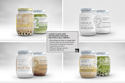 Clear Glass Jar Packaging Mockup, an Advertising Mockup by INCDesign (Thumbnail 11 of 12)